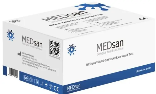 Jetzt Kaufen MEDsan SARS-CoV2 Antigen Rapid Test 25 Stück