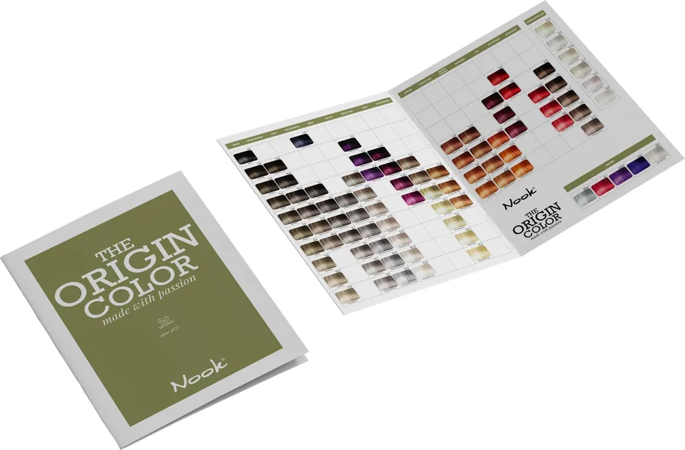 Origin Color gedruckte Farbkarte Solange Der Vorrat Reicht