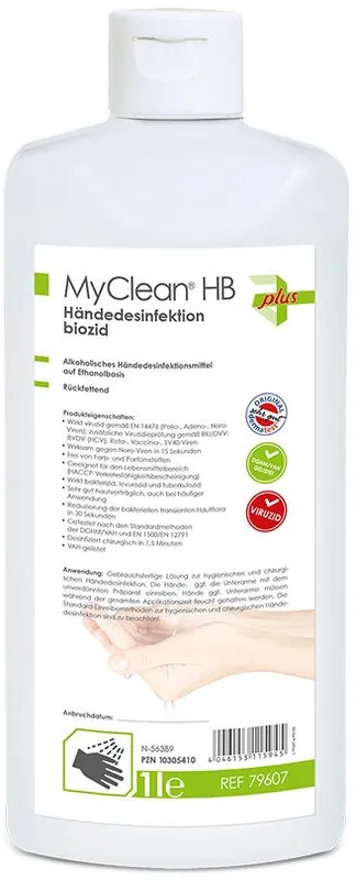 Bestseller MyClean HB Händedesinfektion biozid