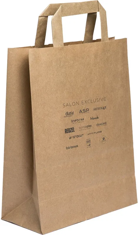 Papiertragetasche braun Neue Kollektion
