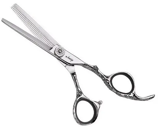 Finale Aktion E-Kwip Schere Flower 40 Modellierschere 5.5