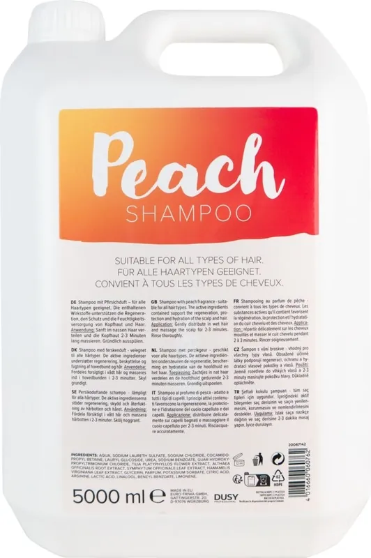 Schneller Versand Dusy Pfirsich Shampoo