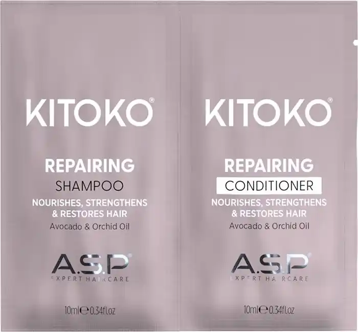Kitoko Repairing Shampoo + Conditioner Sachet 2x10ml Markenware