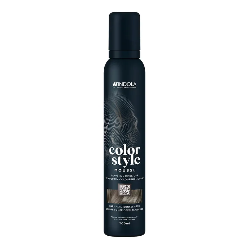 Indola Color Style Mousse Dunkel Asch Preis Gesenkt