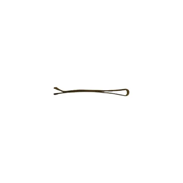 Prym Baronesse Haarklemmen glatt 6,5 cm Braun, Display 10 x 12 Stk. Geprüft