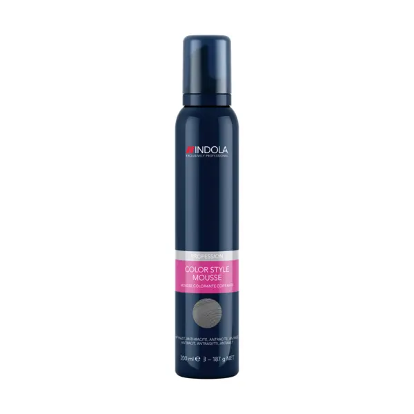 Kracherpreis Indola Color Style Mousse Anthrazit - SALE
