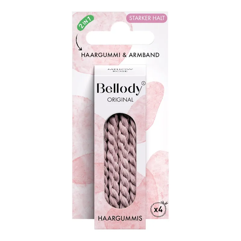 Bellody Original Haargummis Mellow Rose (Rosa) Top-Seller