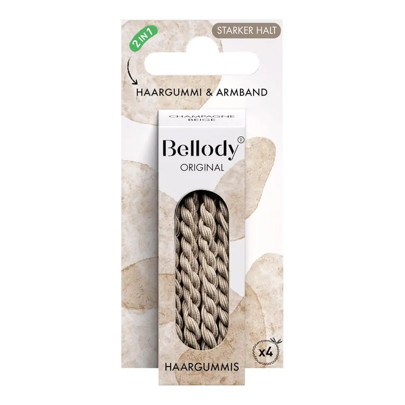 Bellody Original Haargummis Champagne Beige (Creme) Jetzt Bestellen