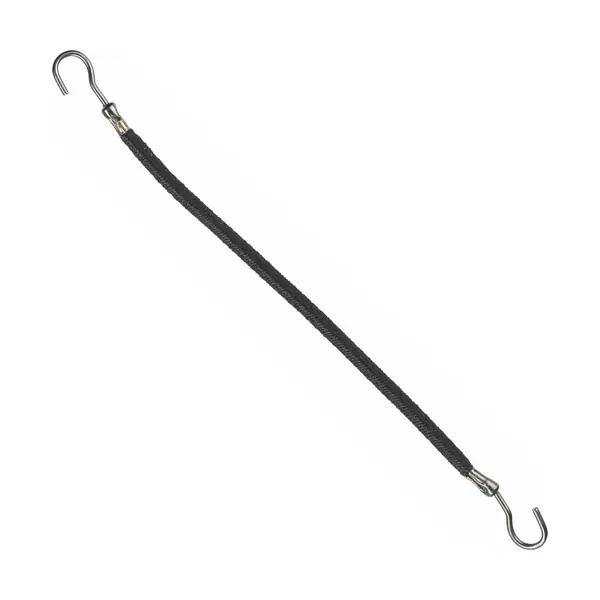 Comair Frisierzubehör Haarbinder Glatt Schwarz 10 cm Finale Aktion