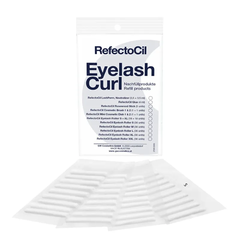 RefectoCil Eyelash S Curl Refill Wimpernrollen Neu