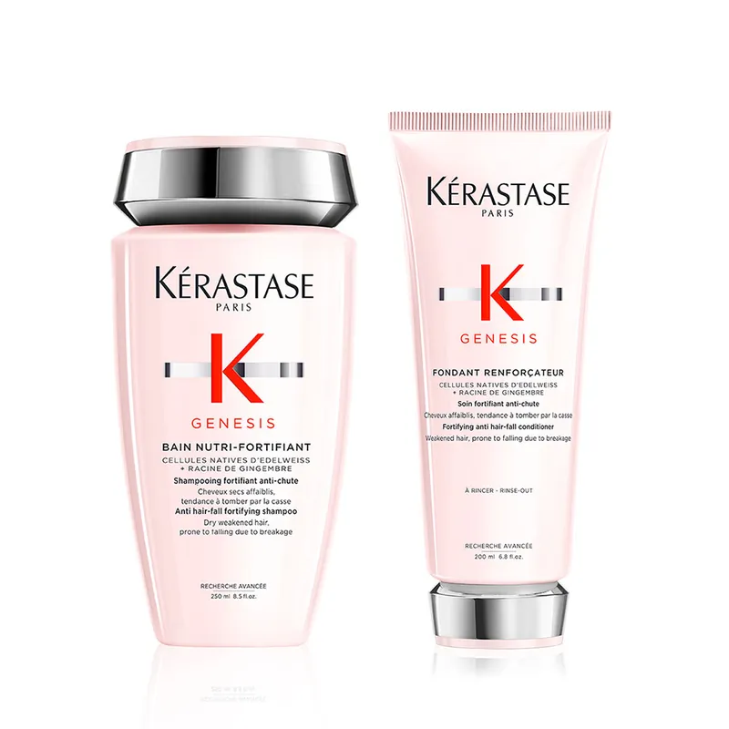 KÉRASTASE Genesis Set Bain Nutri-Fortifiant 250ml + Fondant Renforçateur 200ml Meistverkauft