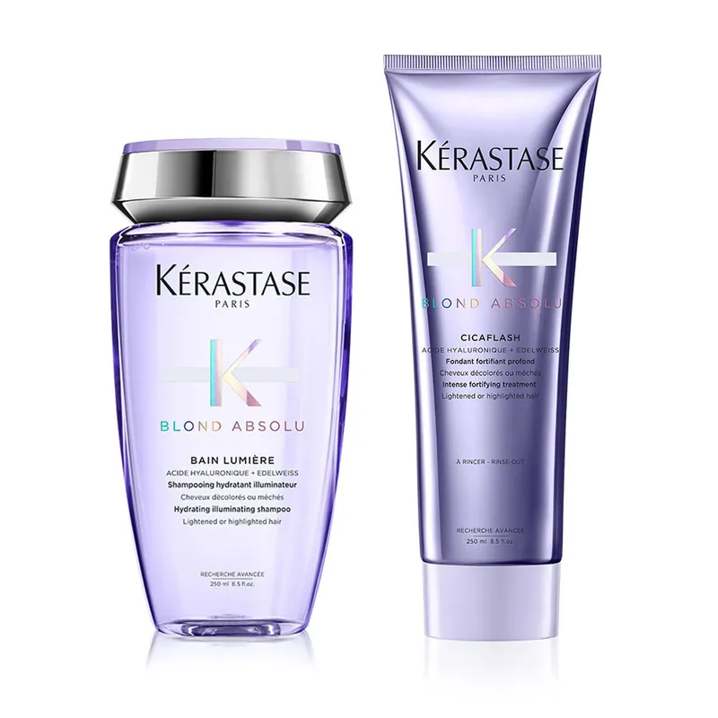 KÉRASTASE Blond Absolu Set Bain Lumiere 250ml + Cicaflash Fondant 250ml Rabatt