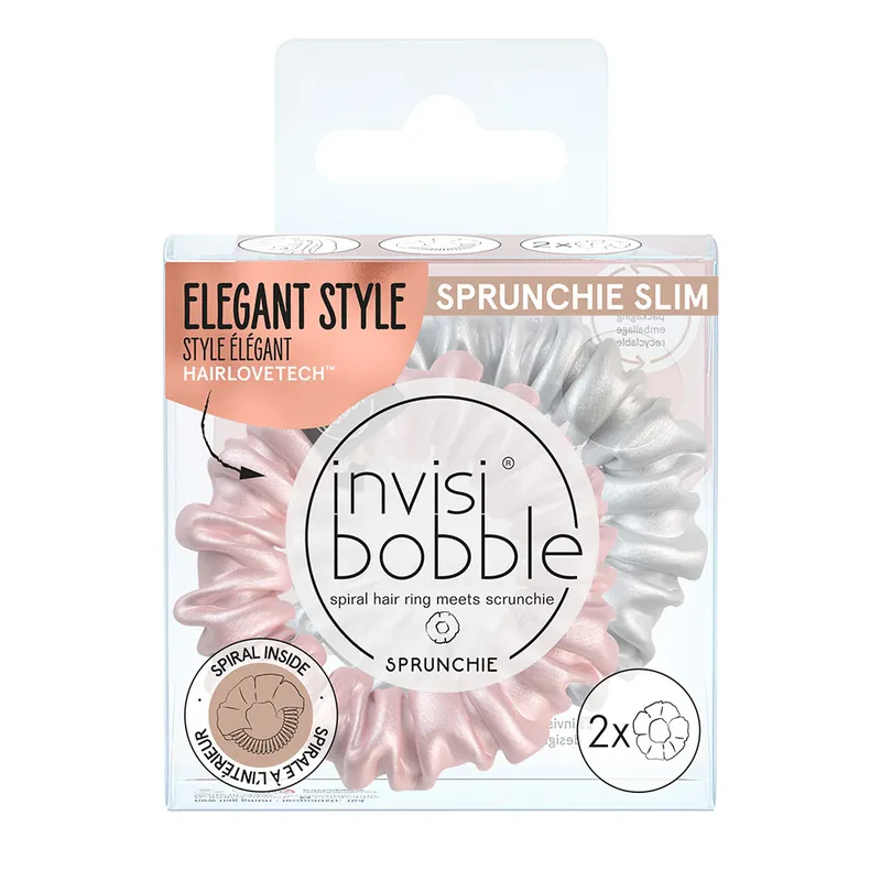 invisibobble SPRUNCHIE SLIM Bella Chrome Sichere Zahlung