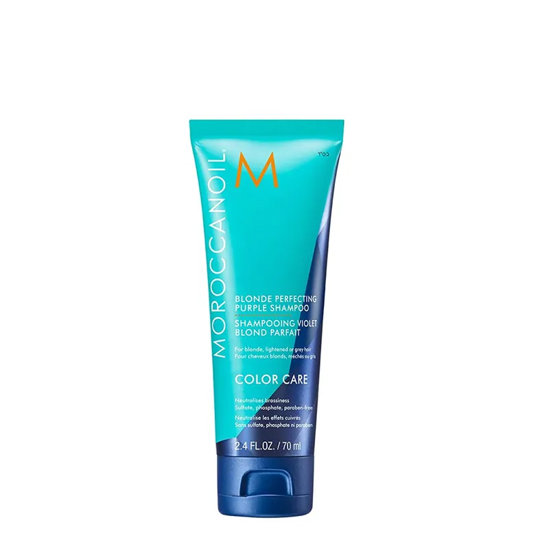 Moroccanoil Blonde Perfecting Purple Shampoo 70 ml Neue Ware