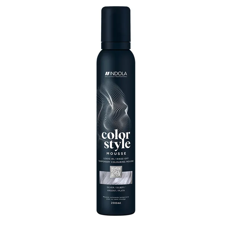 Bestseller INDOLA Color Style Mousse Silber 200 ml