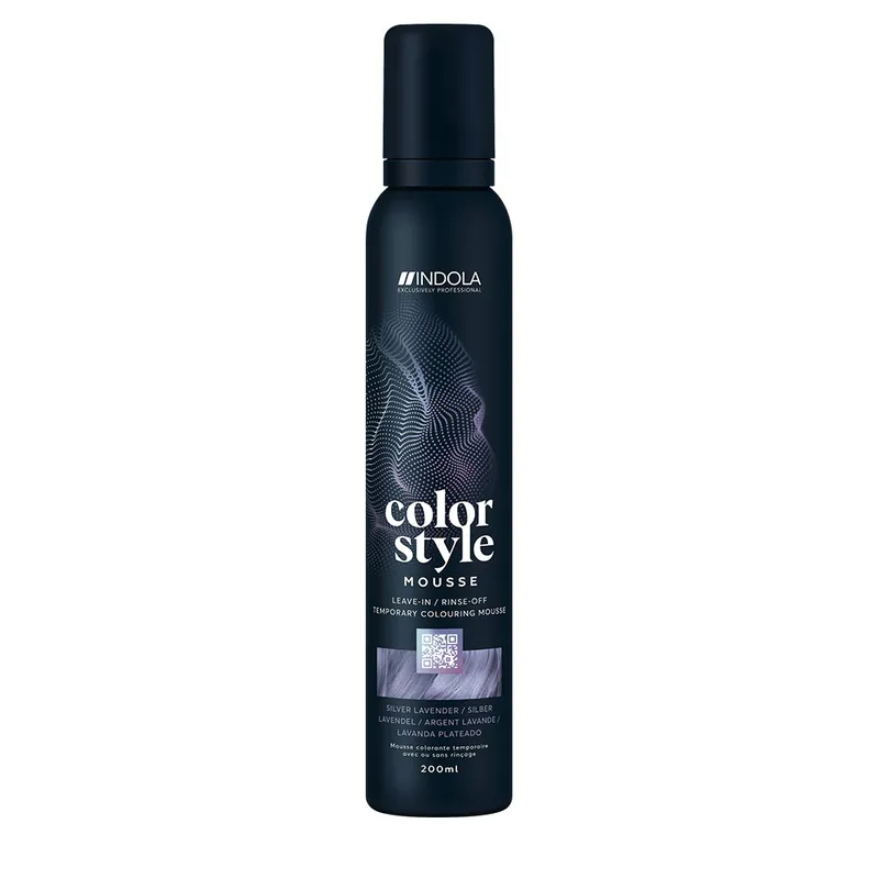 Expressversand INDOLA Color Style Mousse Silber Lavendel 200 ml