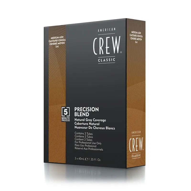 American Crew Precision Blend Medium Ash 3x40ml Schneller Versand