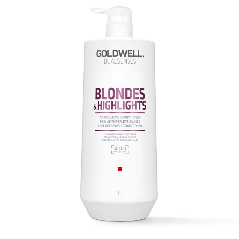 Super-Preis Goldwell Dualsenses Blondes & Highlights Anti-Yellow Conditioner 1000 ml