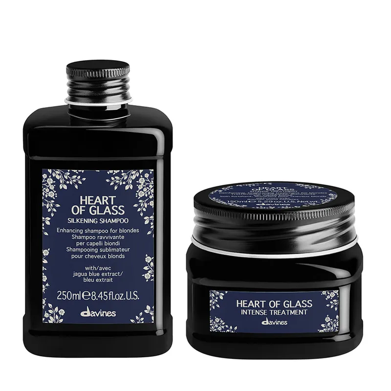 Top-Angebot Davines Heart of Glass Set Silkening Shampoo 250 ml + Intense Treatment 150 ml