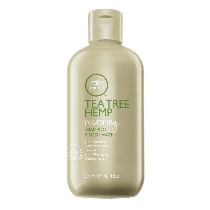 Rabatt Paul Mitchell Tea Tree Hemp Restoring Shampoo & Body Wash 300 ml