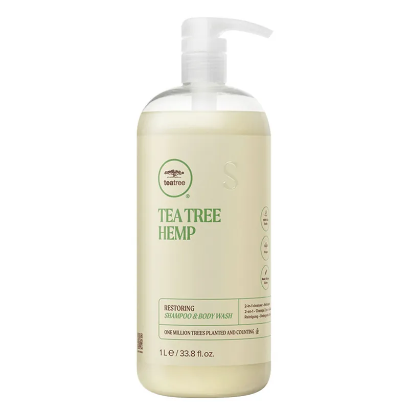 Kracherpreis Paul Mitchell Tea Tree Hemp Restoring Shampoo & Body Wash 1000 ml