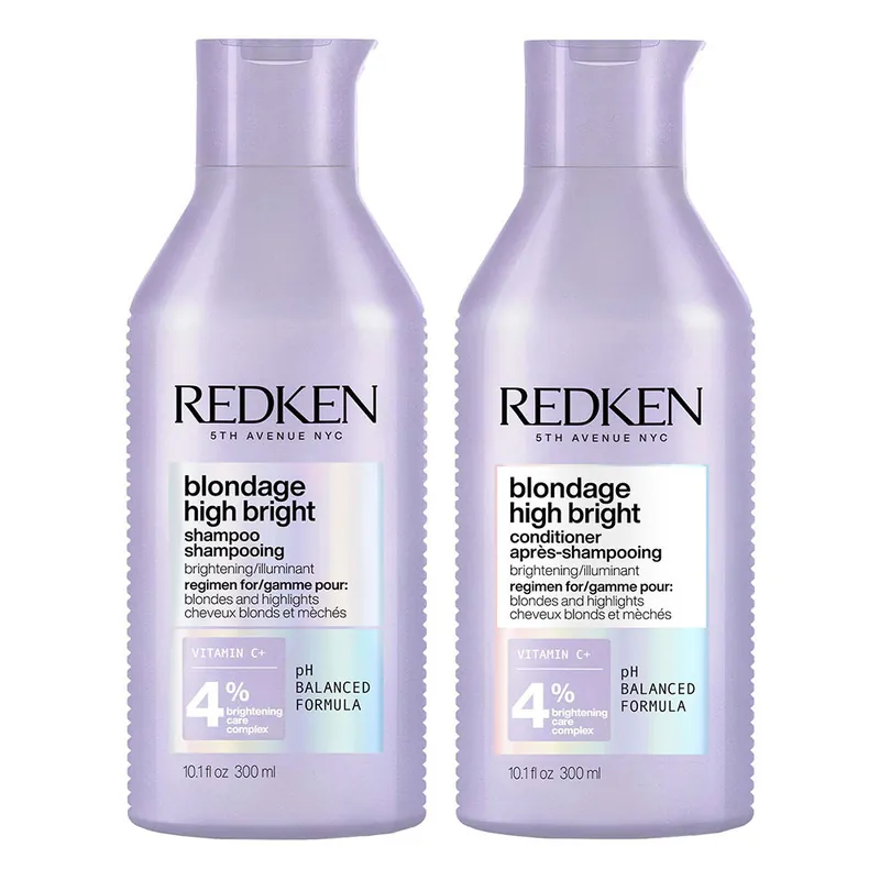 Neu Redken Blondage High Bright Set Shampoo 300ml + Conditioner 300 ml