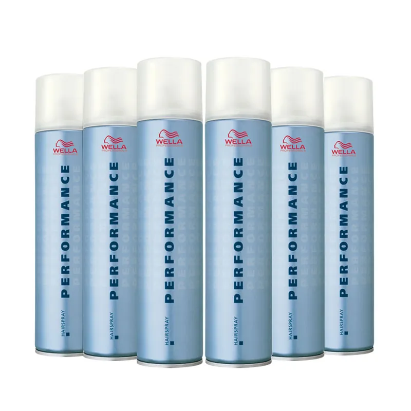 6x Wella Professionals Performance Hairspray Laque 500 ml (6 x 500 ml) Versand Am Gleichen Tag