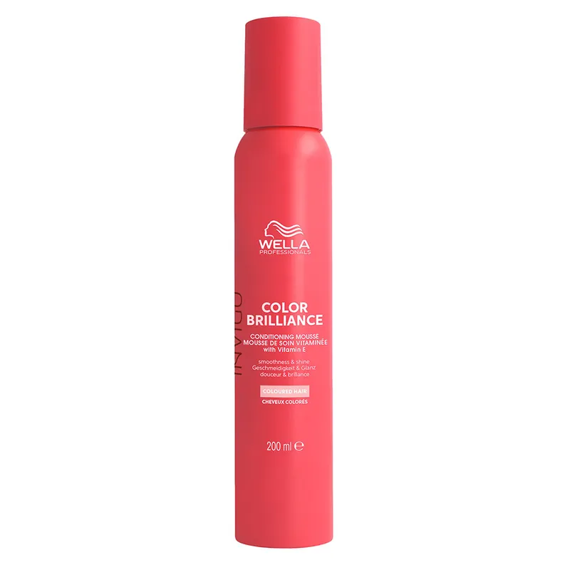 Finale Aktion Wella Invigo Color Brilliance Vitamin Conditioning Mousse (Leave-In) 200 ml