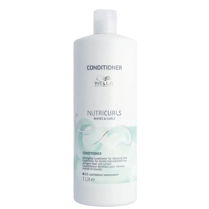 Abverkauf Wella Professionals NutriCurls Conditioner für Locken und welliges Haar 1000 ml