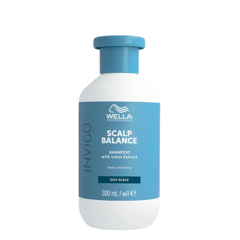 Wella Professionals Invigo Scalp Balance Shampoo 300 ml (Oily-Scalp / Deep Cleansing) Highlight