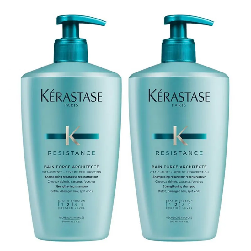 KÉRASTASE Bain Force Architecte 2x500 ml Bundle Must-Have