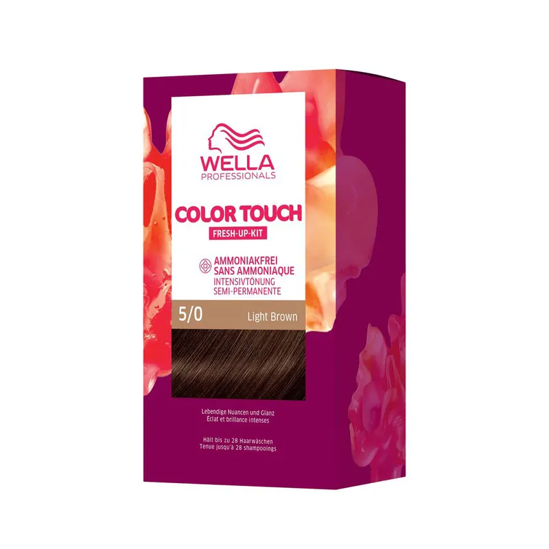 Wella Color Touch FRESH UP KIT Pure Naturals 5/0 hellbraun 130 ml Direkt Vom Hersteller