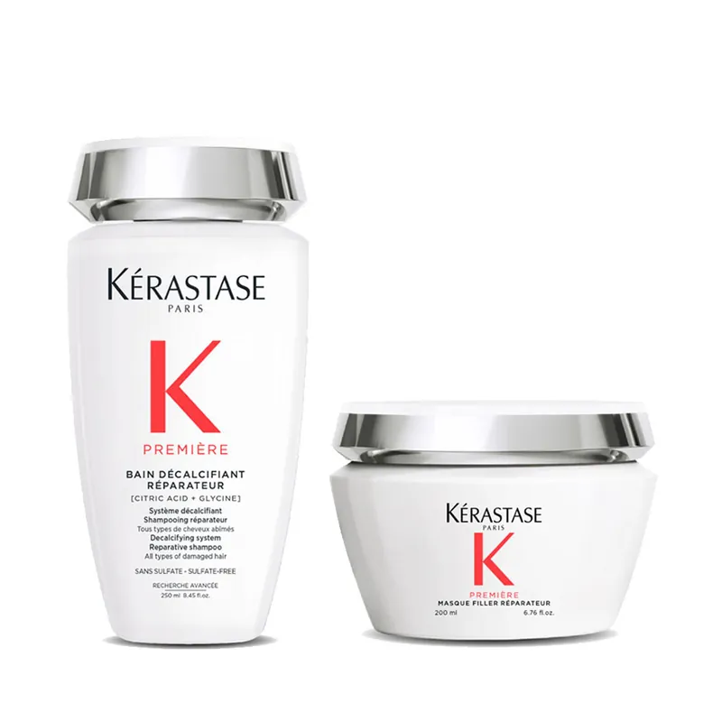 Expressversand KÉRASTASE Première Set - Shampoo für geschädigtes Haar 250 ml + Haarmaske für geschädigtes Haar 200 ml