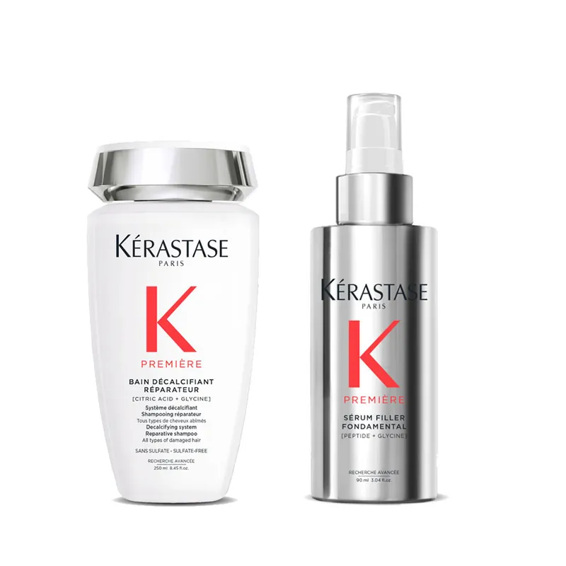 Geprüft KÉRASTASE Première Set - Shampoo für geschädigtes Haar 250 ml + Hitzeschutz für geschädigtes Haar 90 ml