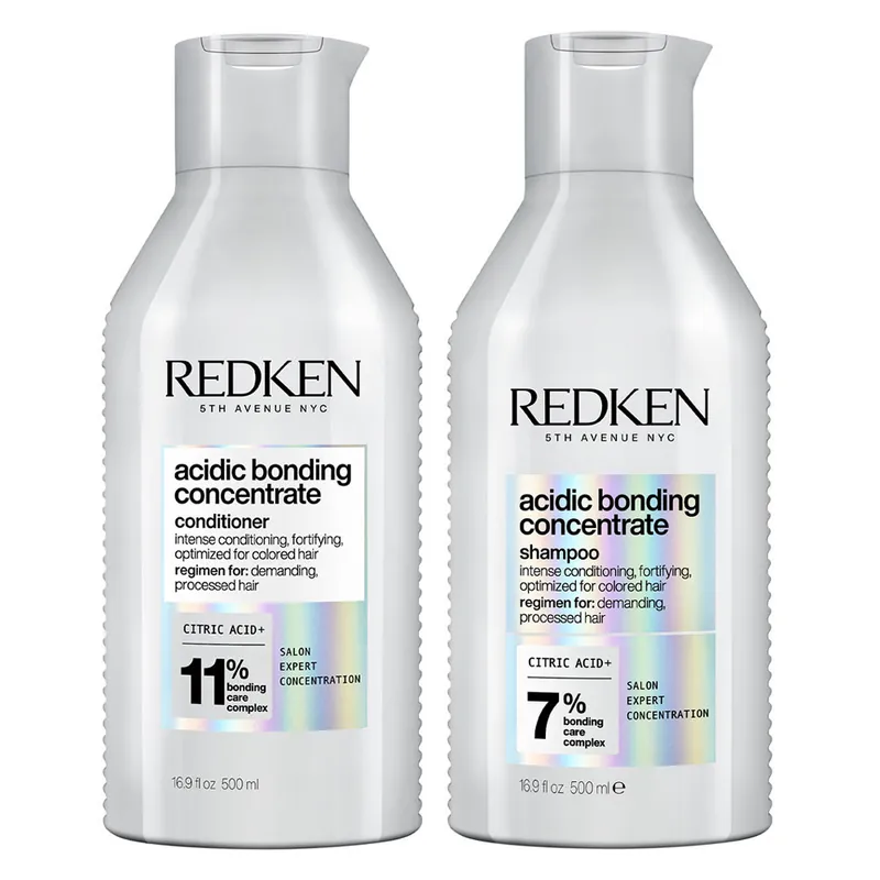 Redken Acidic Bonding Concentrate Set Shampoo 500 ml + Conditioner 500 ml Sonderaktion