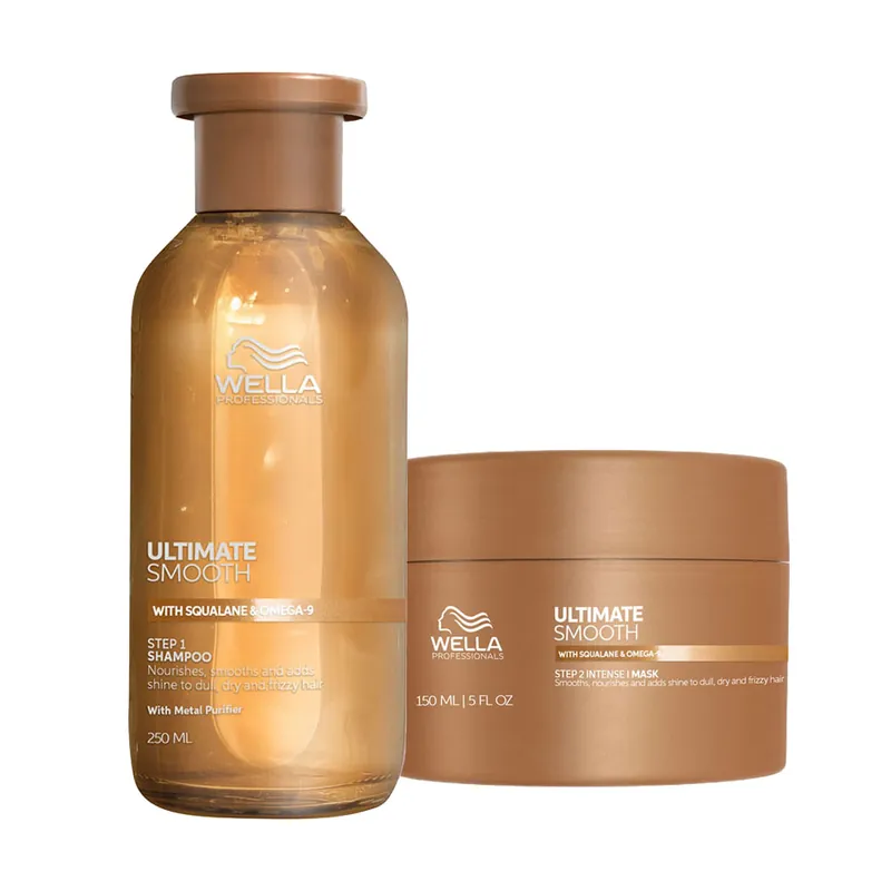 Heißes Angebot Wella Professionals Ultimate Smooth Set Shampoo 250 ml + Mask 150 ml