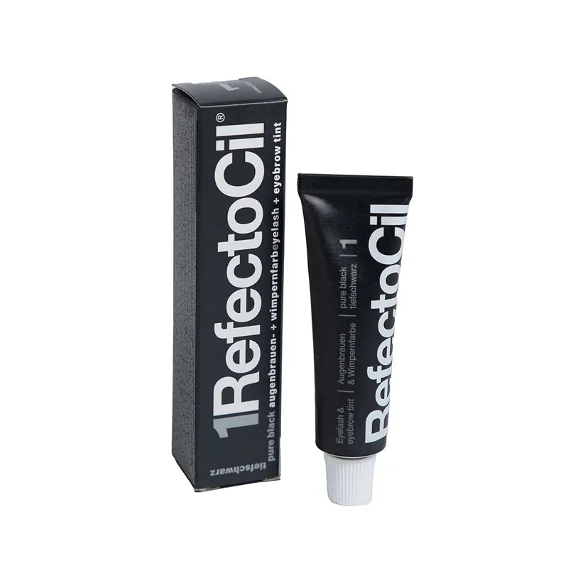 Solange Der Vorrat Reicht RefectoCil Augenbrauen- & Wimpernfarbe Nr. 1 Tiefschwarz 15 ml