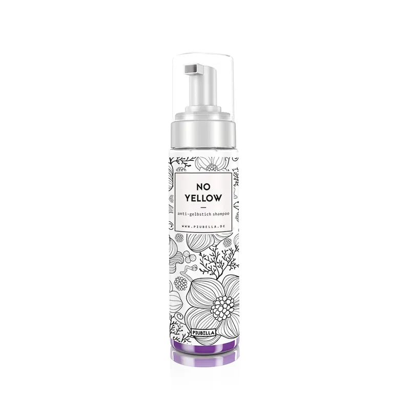 Piubella NO YELLOW - anti-gelbstich shampoo 200 ml Garantierte Lieferung
