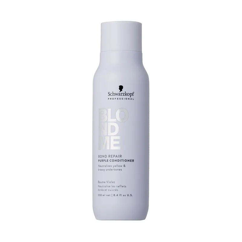 Schwarzkopf BLONDME Bond Repair Purple Toning Conditioner 250 ml Aktuell