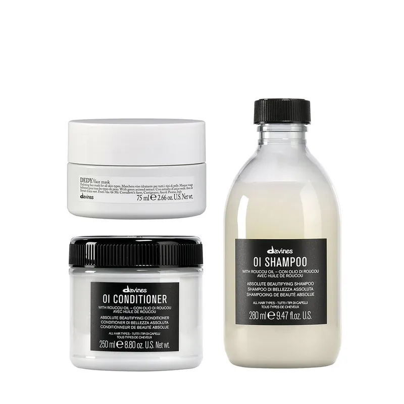 Davines OI Set Shampoo 280 ml + Conditioner 250 ml + DEDY/ face mask 75 ml Highlight