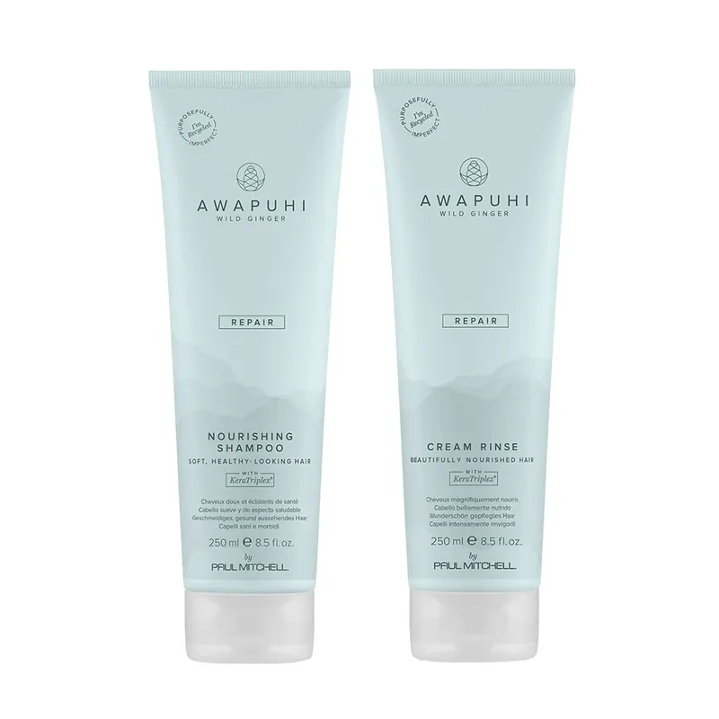 Direkt Vom Hersteller Paul Mitchell awapuhi wild ginger Repair Set Nourishing Shampoo 250 ml + Cream Rinse 250 ml
