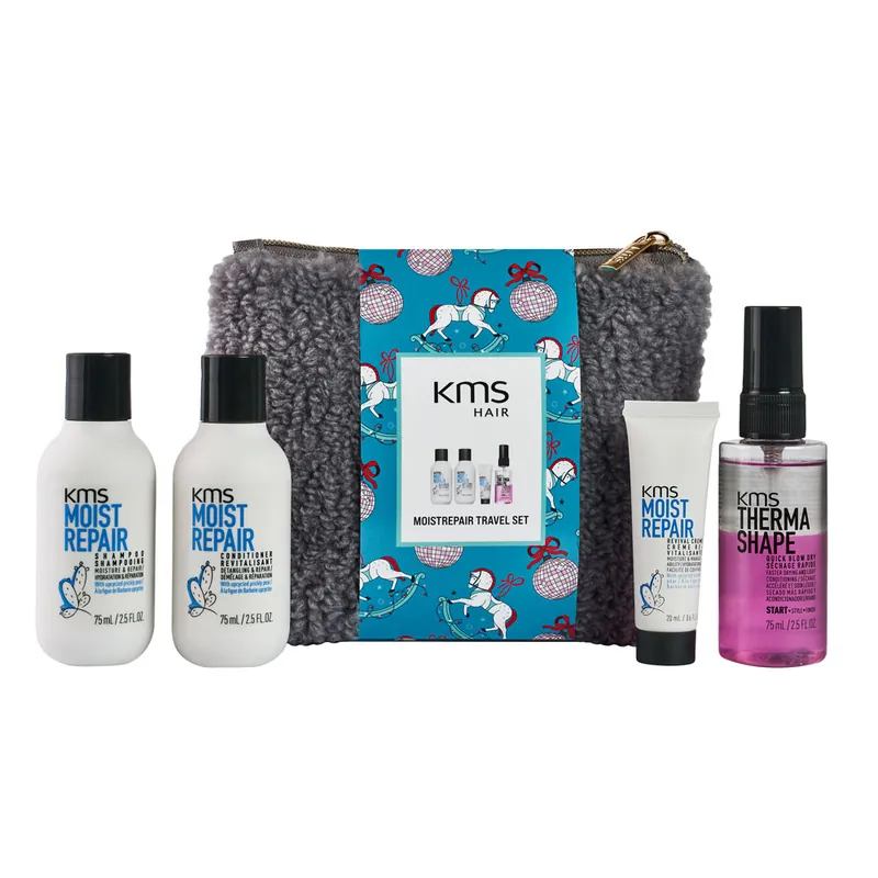 KMS Moistrepair Reise-Geschenkset für trockenesd und geschädigtes Haar Heißes Angebot