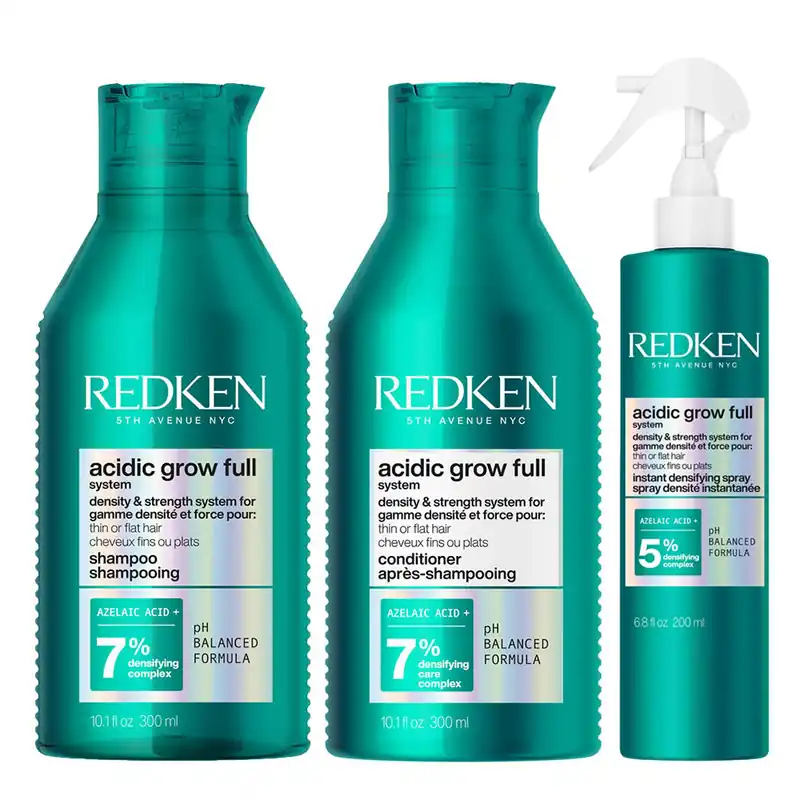 Redken Acidic Grow Full System Set Shampoo 300 ml + Conditioner 300 ml + Instant Densifying Spray 190 ml Jetzt Bestellen