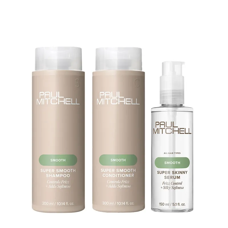 Paul Mitchell Smooth Set Super Skinny Anti-Frizz-Trio Solange Der Vorrat Reicht