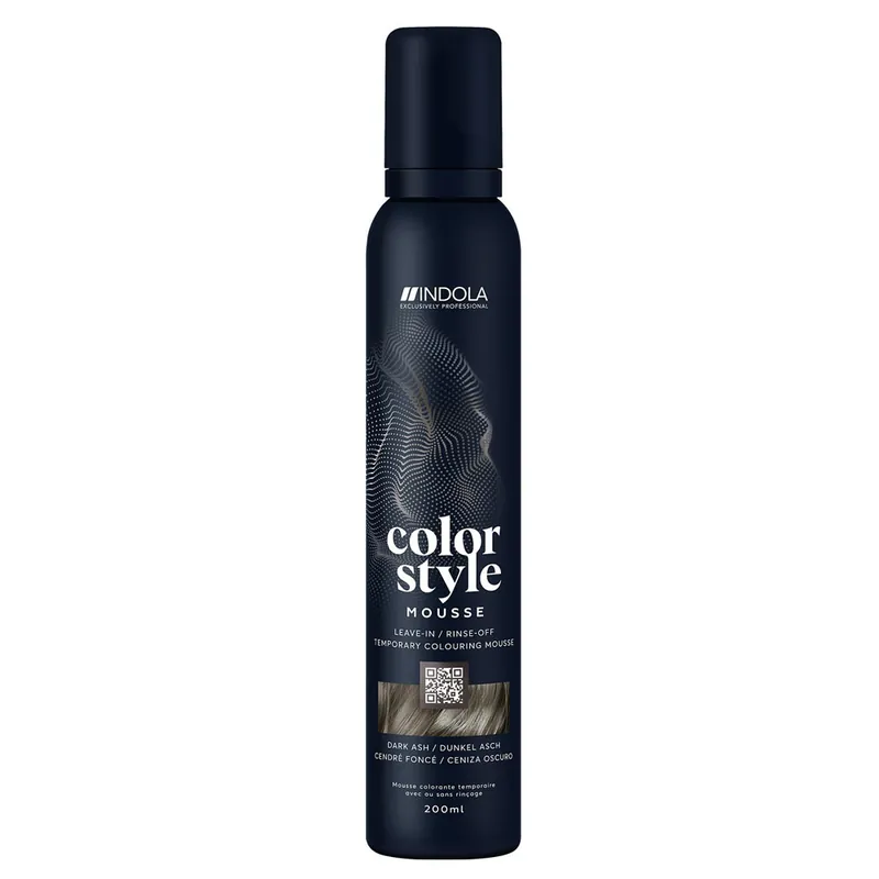Beliebt INDOLA Color Style Mousse Dunkel Asch 200 ml