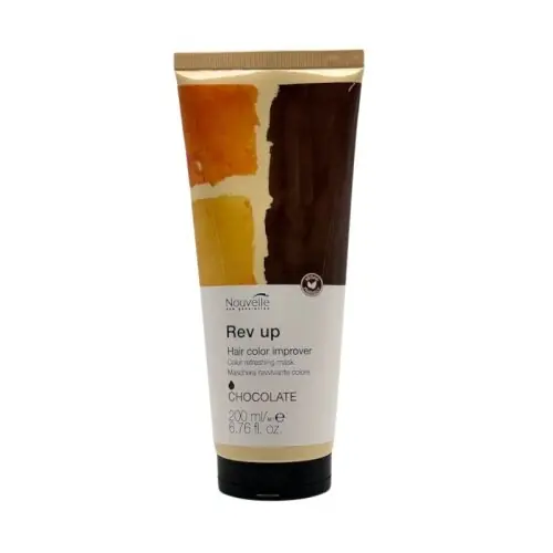 Schneller Versand Nouvelle REV UP Hair Color Improver Chocolate Farbkur 200 ml