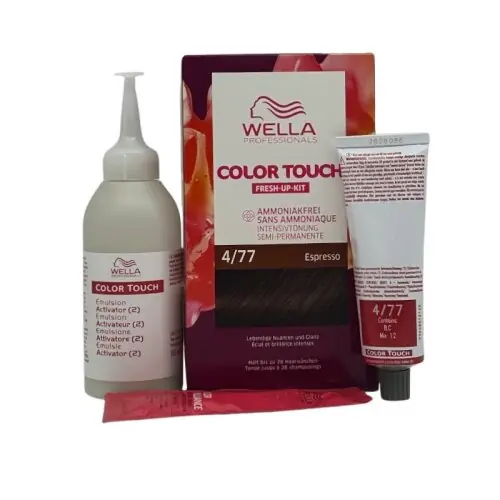 Wella Color Touch Fresh Up Kit Deep_Browns 4/77 130 ml Schnäppchen