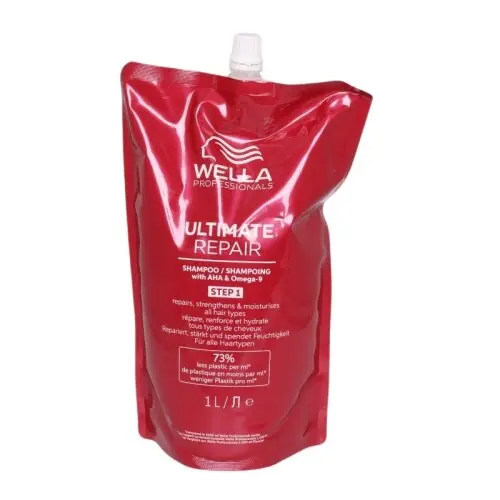 Begrenztes Angebot Wella Ultimate Repair Shampoo 1000 ml Nachfüllpack