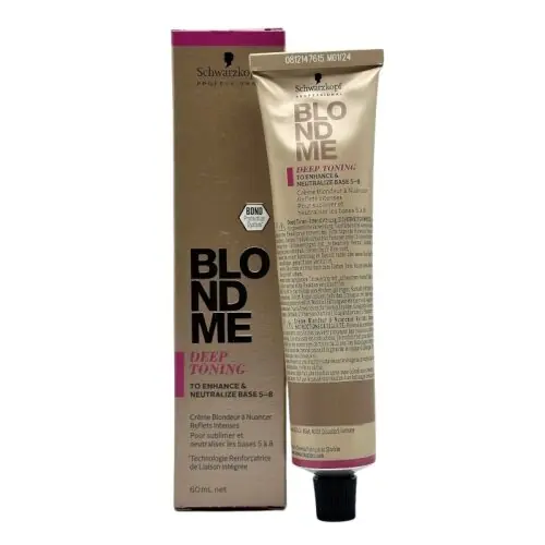 Geprüft Schwarzkopf BlondMe Deep Toning Granite 60 ml