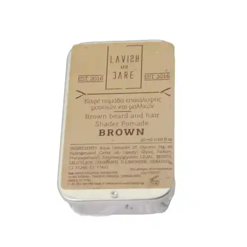 Top-Seller Lavish Care Brown Beard & Hair Shader Pomade 20 ml